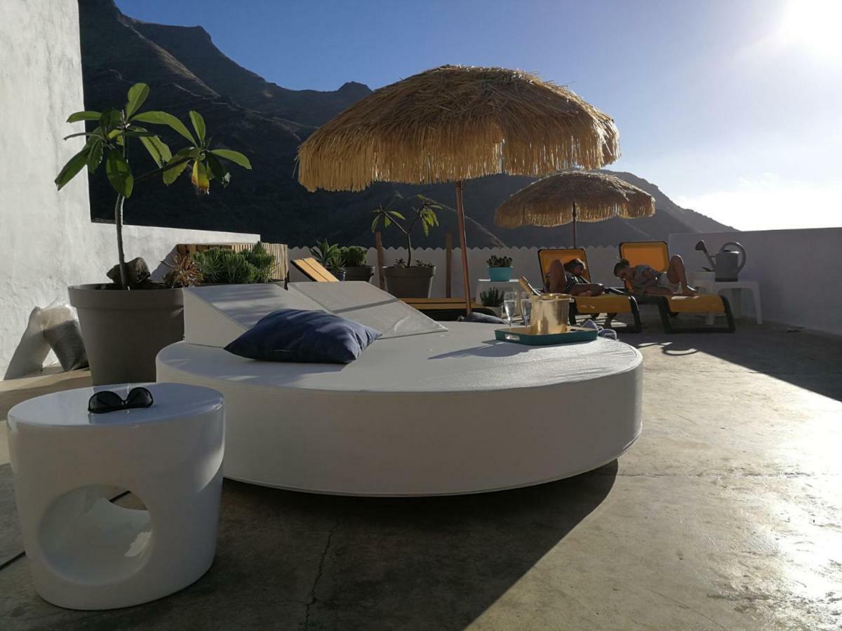 Villa Vilna House With Private Pool, Jacuzzi And Garden -Optional Pool And Jacuzzi Heating Agaete  Exterior foto